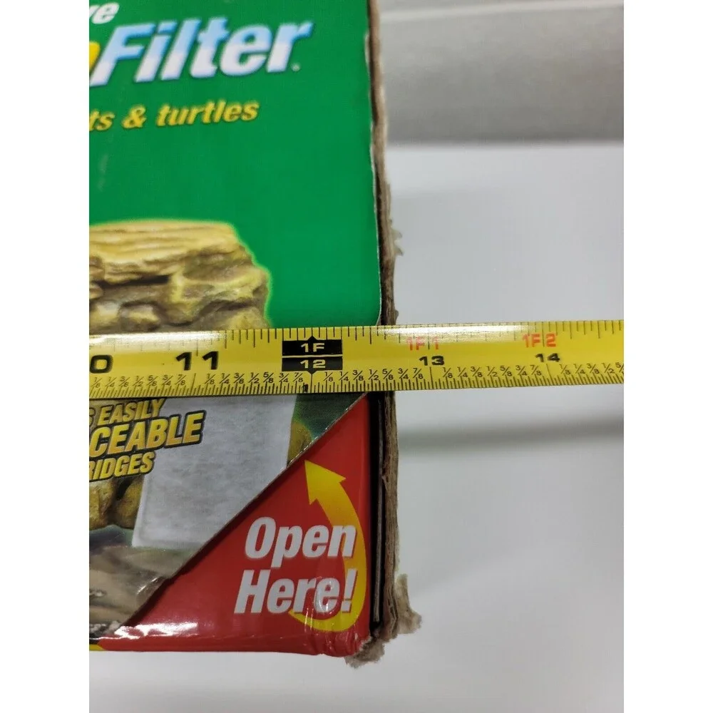 Tetra Decorative ReptoFilter, Terrarium Filtration, Keeps Water Clear